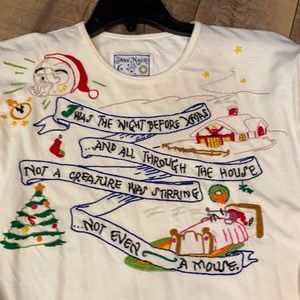 Christmas Nightshirt by Swan Magic size med/lrg